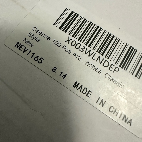 🆕 100 Pcs Artificial Christmas Branches - Picture 6 of 8